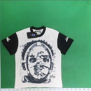 Hellstar Studios “Jason Mask” Graphic Tee – Black/White (Sold Out Elsewhere)